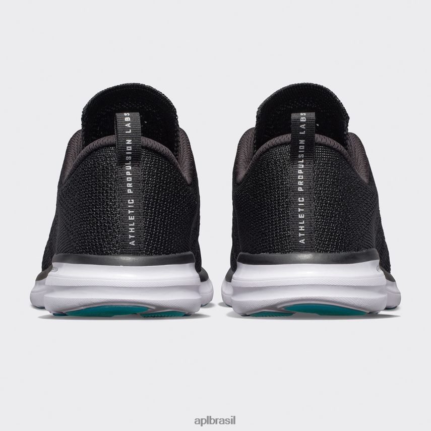 correndo APL techloom profissional 47 preto/branco metálico mulheres PRHR24313