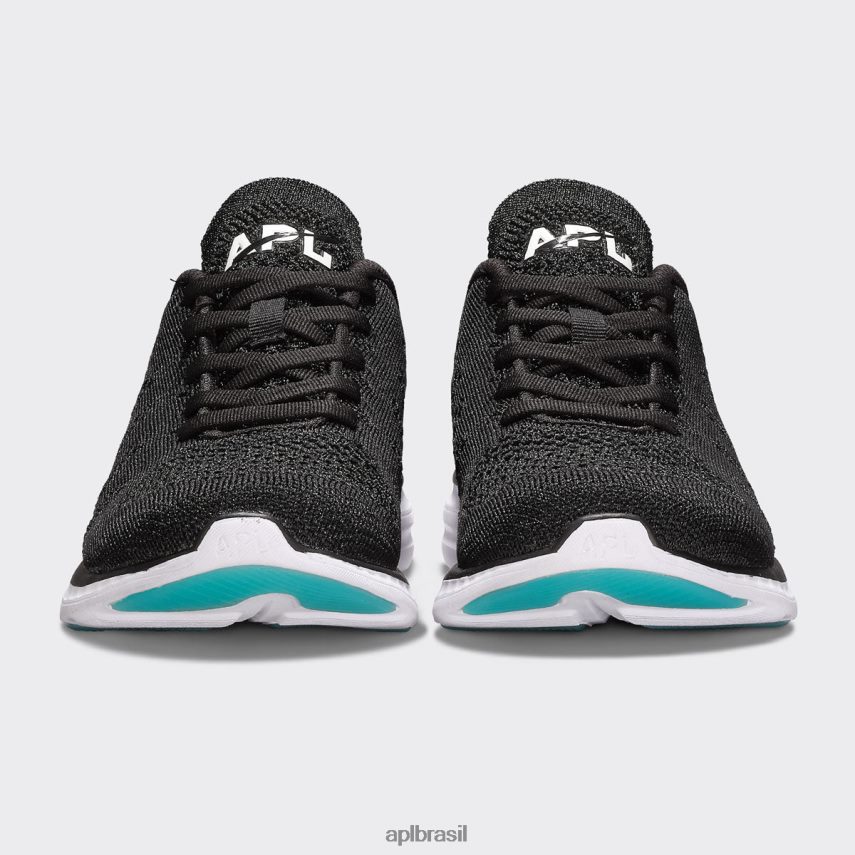 correndo APL techloom profissional 47 preto/branco metálico mulheres PRHR24313