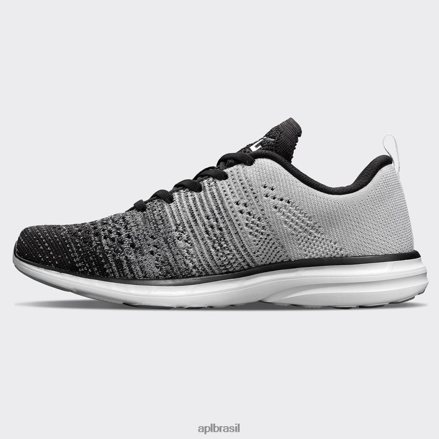 correndo APL techloom profissional 47 preto/cinza urze/branco mulheres PRHR24281