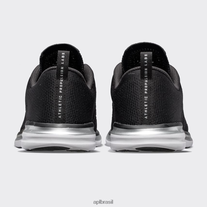 correndo APL techloom profissional 47 preto/prata metálico mulheres PRHR24321