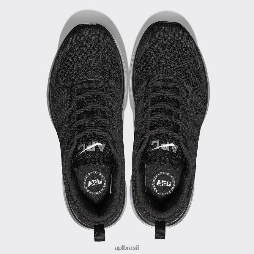 correndo APL techloom profissional 47 preto/prata metálico mulheres PRHR24321