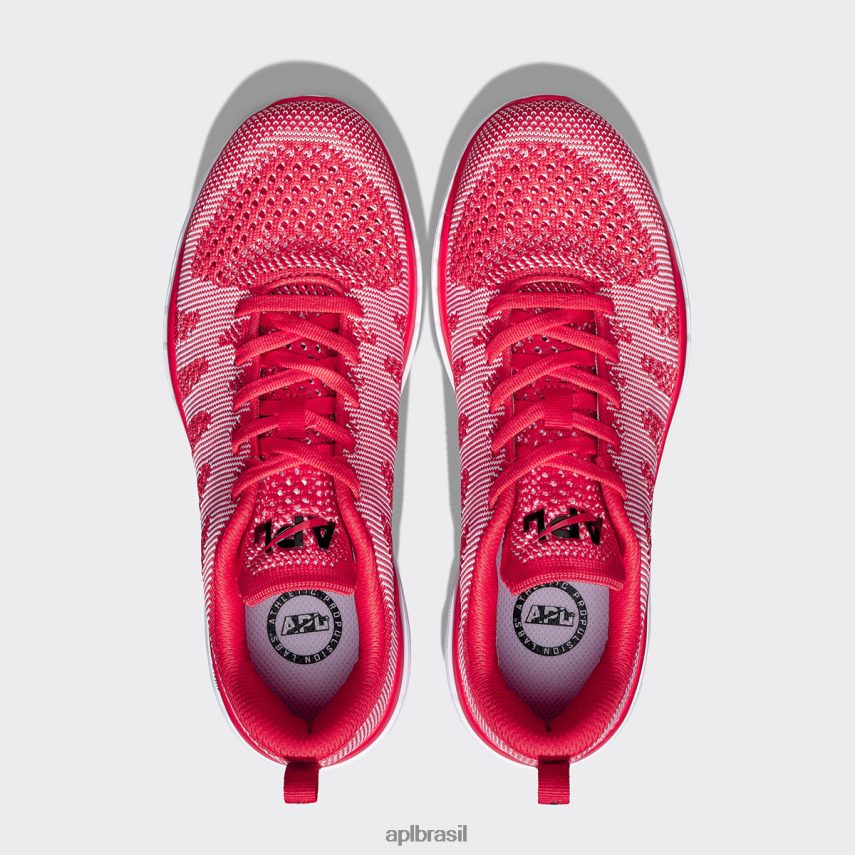 correndo APL techloom profissional 47 vermelho/branco/preto mulheres PRHR24224