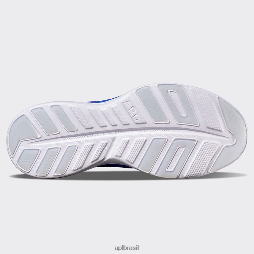 correndo APL techloom profissional 48 cobalto/manga/branco mulheres PRHR24367