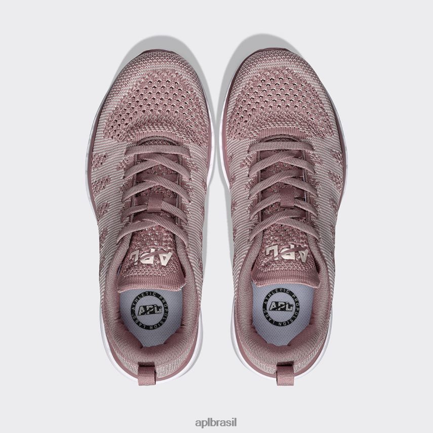 correndo APL techloom profissional 48 madeira de praia/creme/branco mulheres PRHR24371