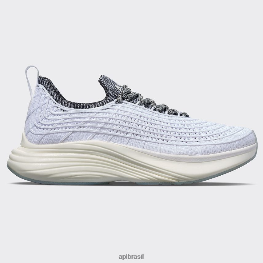 correndo APL tirolesa techloom 63 branco/preto/branco melange mulheres PRHR2410