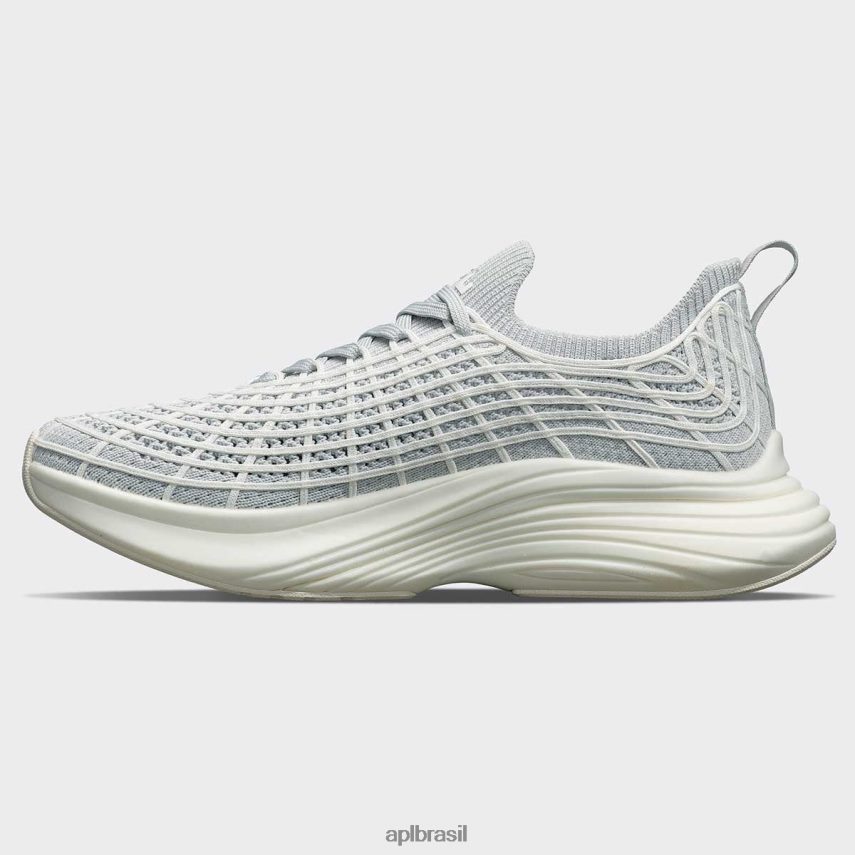 correndo APL tirolesa techloom 64 aço cinza/marfim mulheres PRHR2497