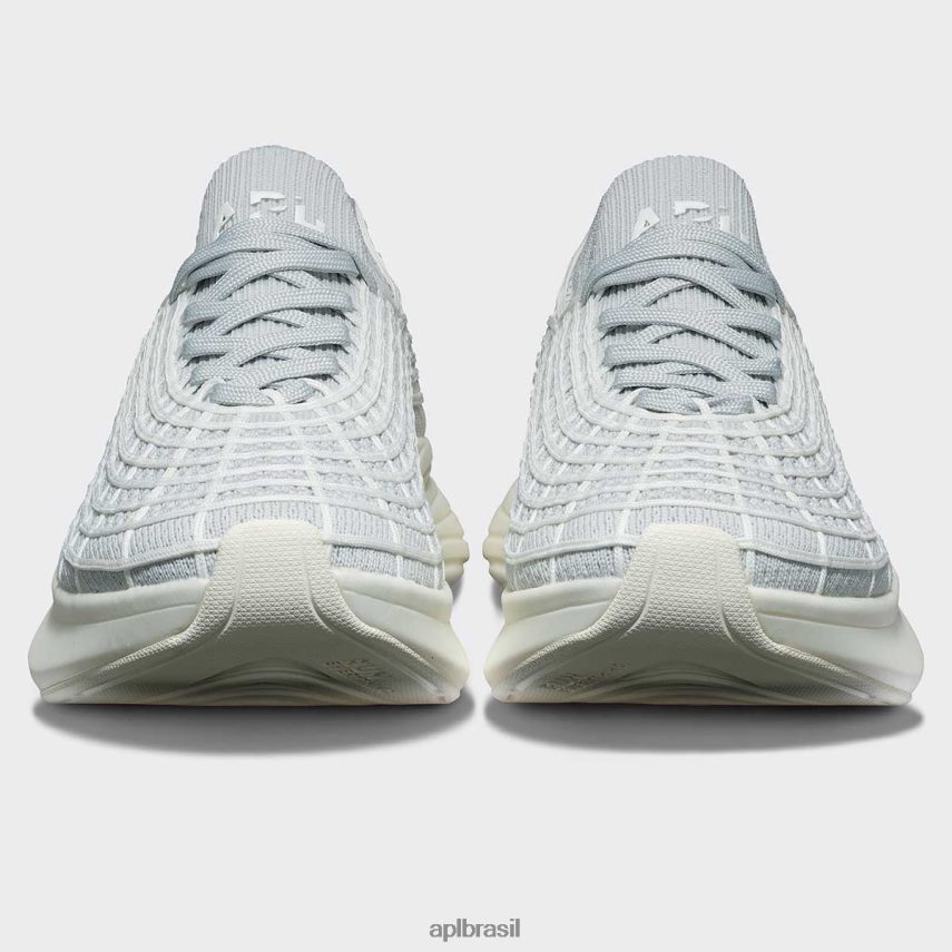 correndo APL tirolesa techloom 64 aço cinza/marfim mulheres PRHR2497