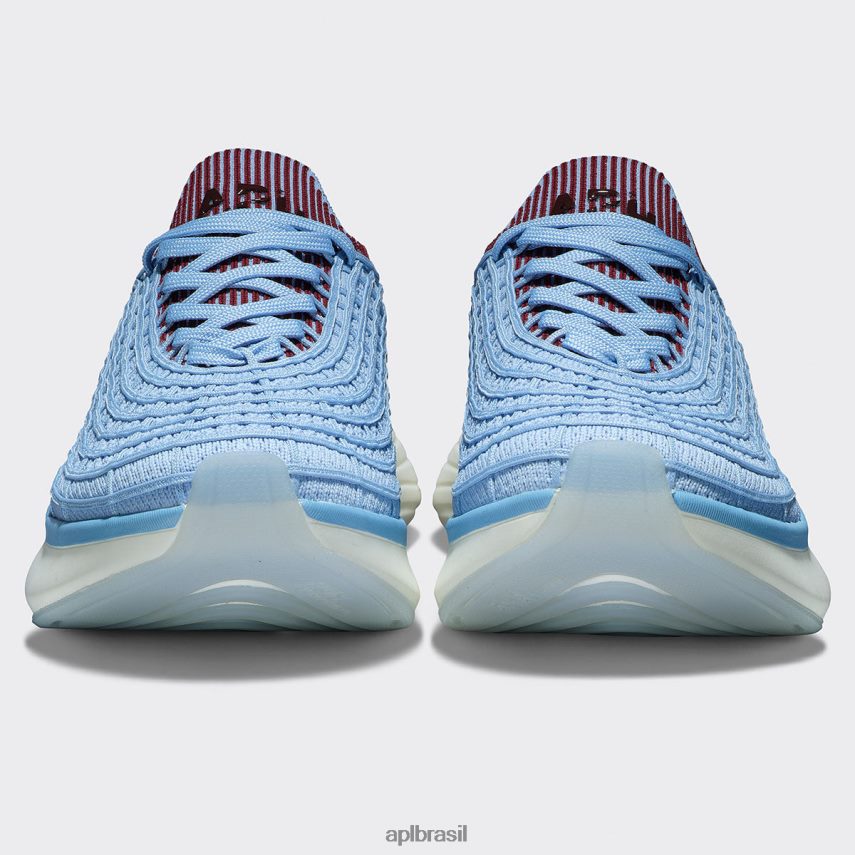 correndo APL tirolesa techloom 64 azul gelo/bordô/com nervuras mulheres PRHR2431