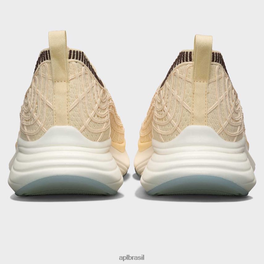 correndo APL tirolesa techloom 64 baunilha/chocolate/com nervuras mulheres PRHR2479