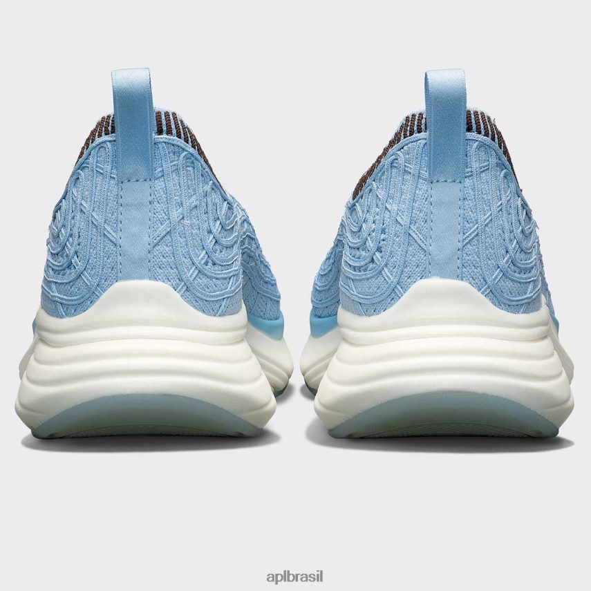 correndo APL tirolesa techloom 64 gelo azul/chocolate/com nervuras mulheres PRHR2477