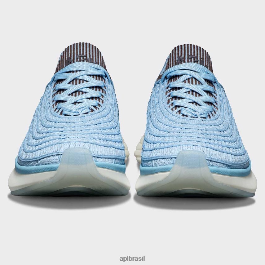 correndo APL tirolesa techloom 64 gelo azul/chocolate/com nervuras mulheres PRHR2477