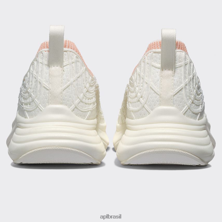 correndo APL tirolesa techloom 64 marfim/blush/nervurado mulheres PRHR2440
