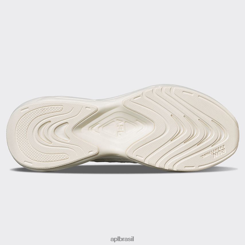 correndo APL tirolesa techloom 64 marfim/blush/nervurado mulheres PRHR2440