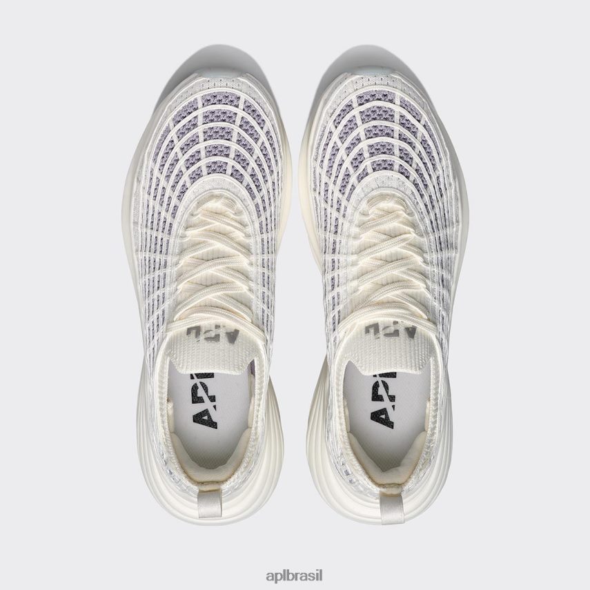 correndo APL tirolesa techloom 64 marfim/cinza médio mulheres PRHR2449