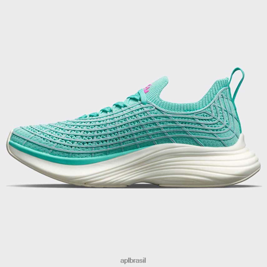 correndo APL tirolesa techloom 64 menta/rosa fusão mulheres PRHR2499