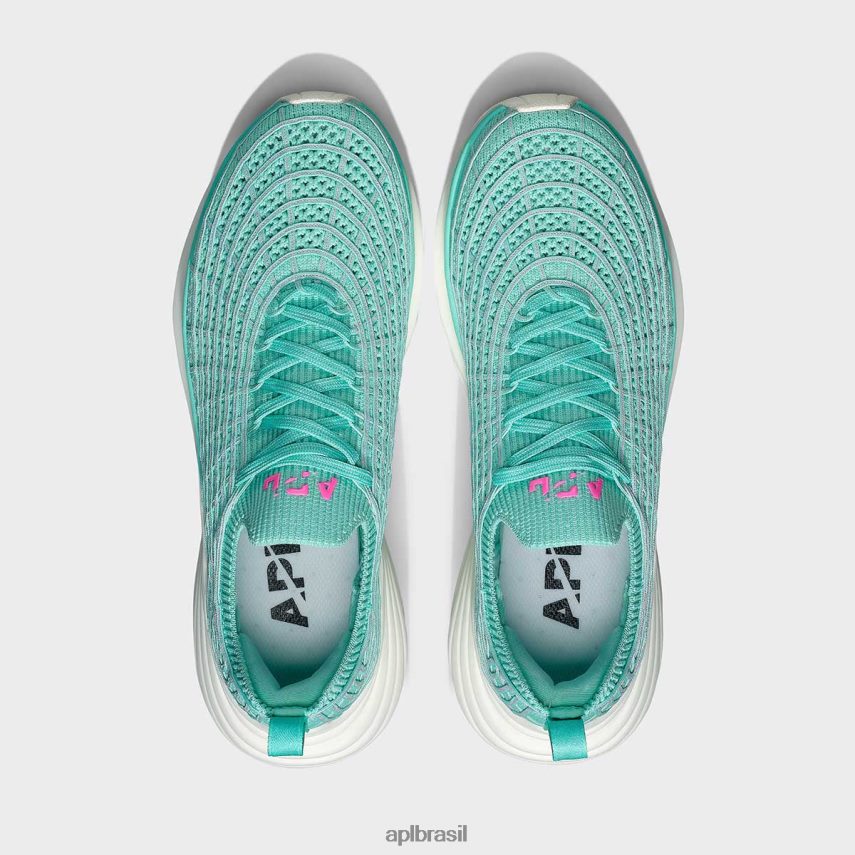 correndo APL tirolesa techloom 64 menta/rosa fusão mulheres PRHR2499