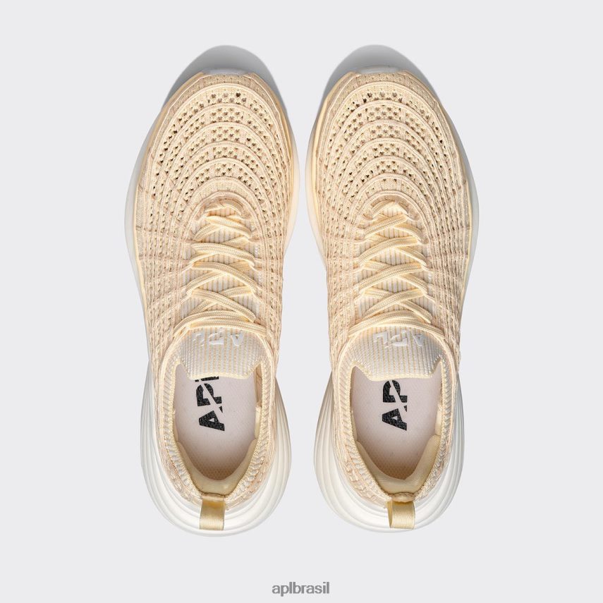 correndo APL tirolesa techloom 65 baunilha/marfim/com nervuras mulheres PRHR24186