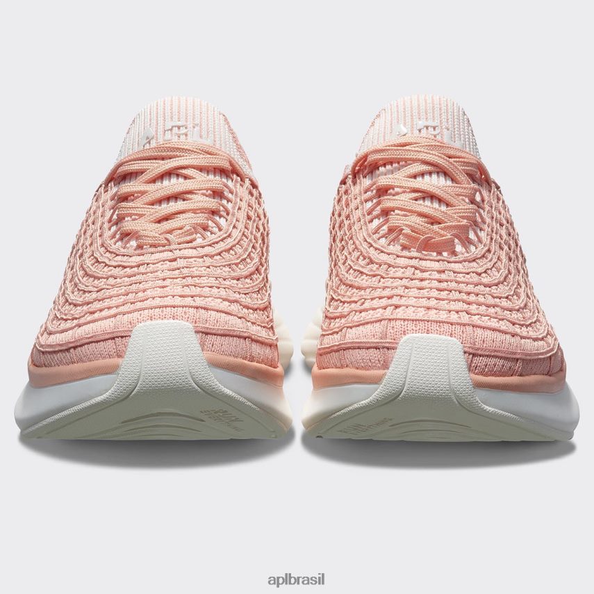 correndo APL tirolesa techloom 65 blush/marfim/com nervuras mulheres PRHR24195