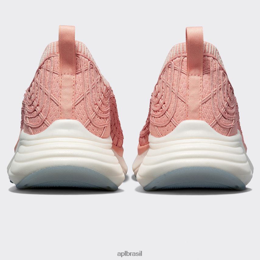 correndo APL tirolesa techloom 65 blush/puro/com nervuras mulheres PRHR24204