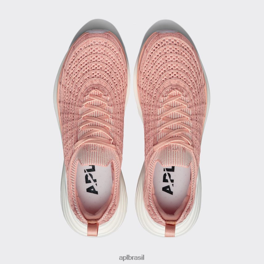correndo APL tirolesa techloom 65 blush/puro/com nervuras mulheres PRHR24204