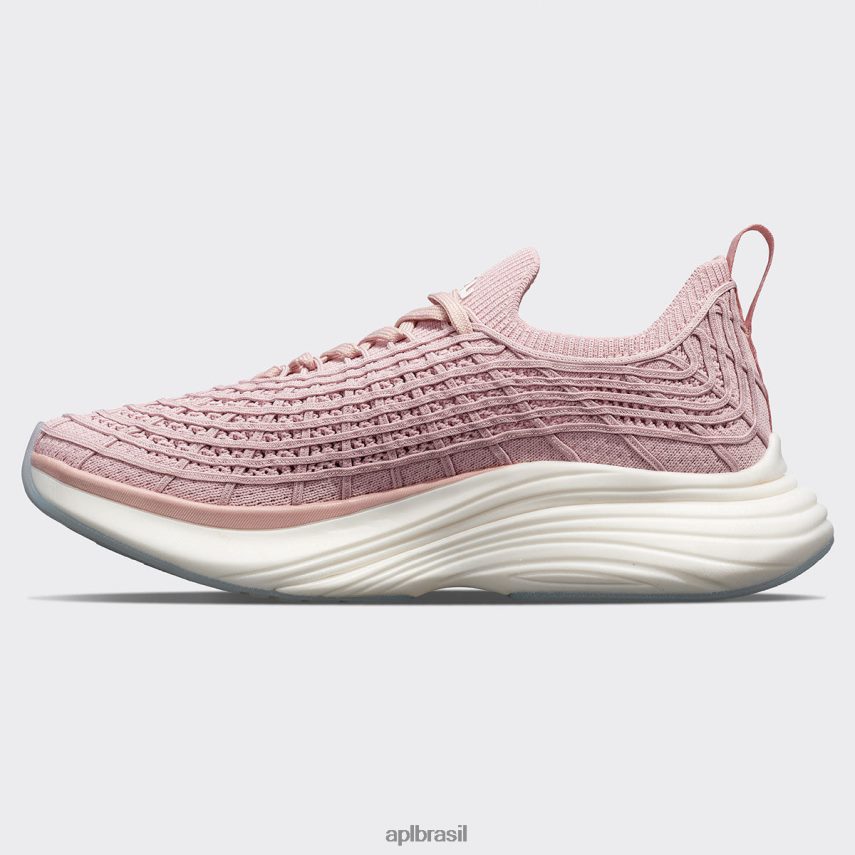 correndo APL tirolesa techloom 65 pó de rosa/branco mulheres PRHR24240