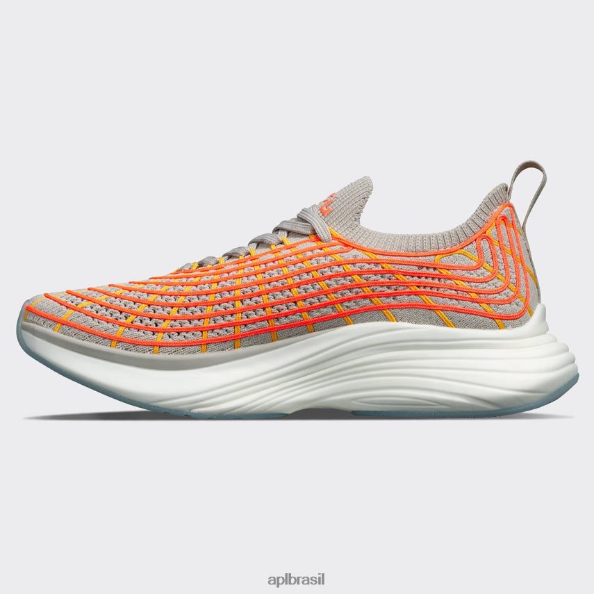 correndo APL tirolesa techloom 66 argila/laser vermelho/calêndula mulheres PRHR24348