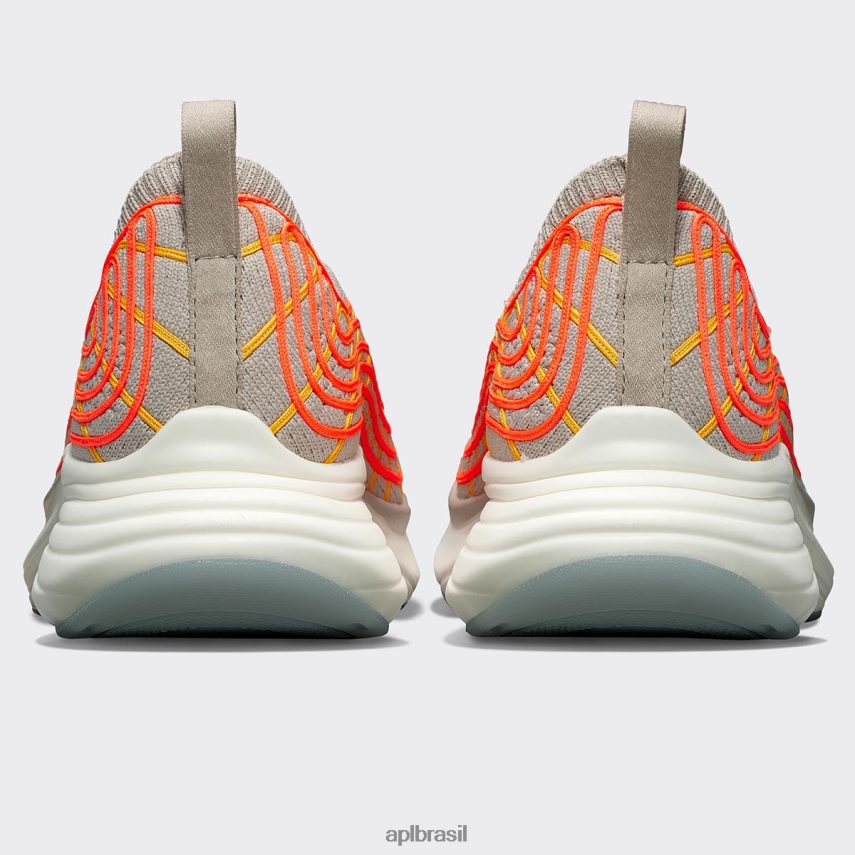 correndo APL tirolesa techloom 66 argila/laser vermelho/calêndula mulheres PRHR24348