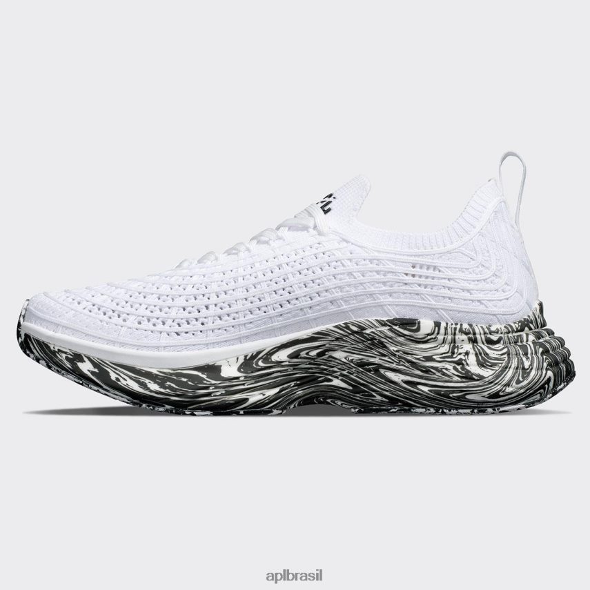 correndo APL tirolesa techloom 66 branco/preto/mármore mulheres PRHR24354