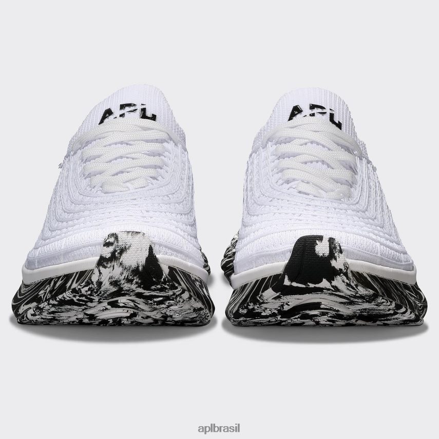 correndo APL tirolesa techloom 66 branco/preto/mármore mulheres PRHR24354