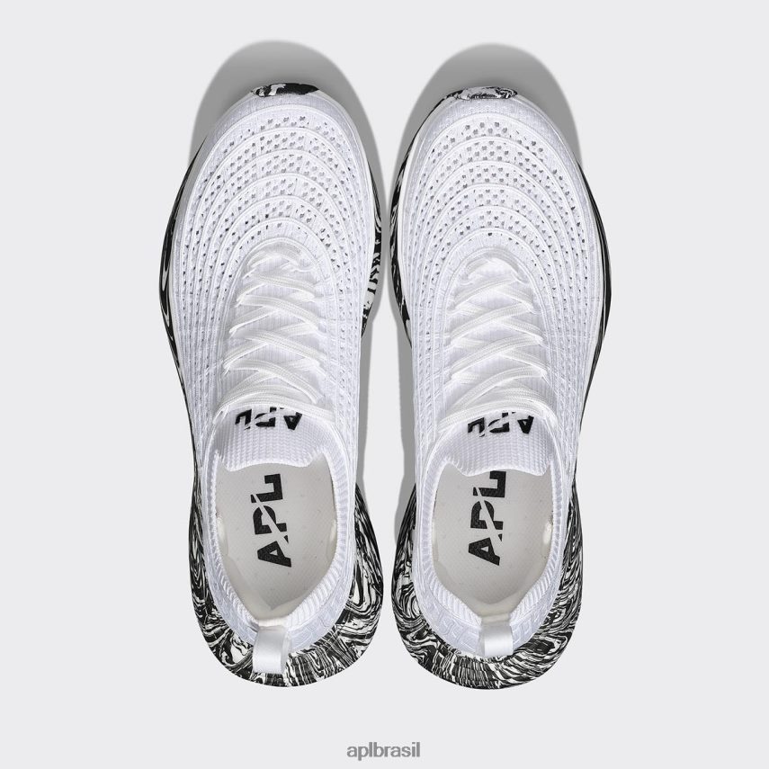 correndo APL tirolesa techloom 66 branco/preto/mármore mulheres PRHR24354