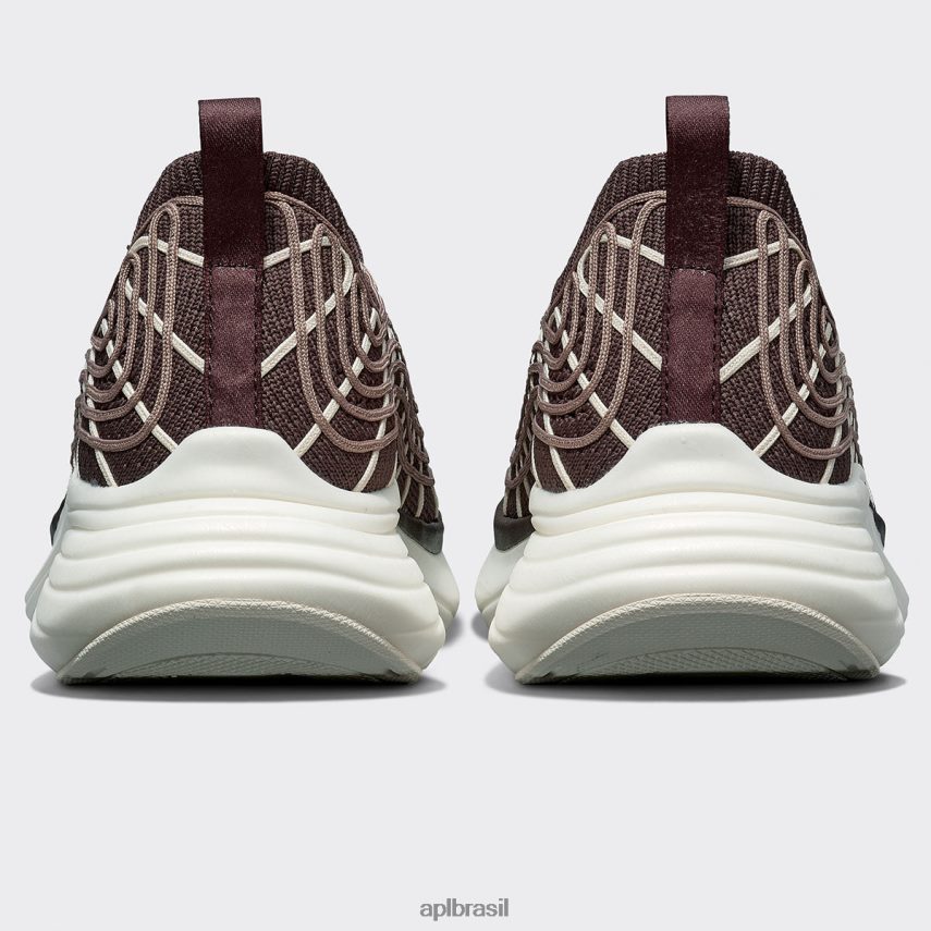 correndo APL tirolesa techloom 66 chocolate/amêndoa/inovação mulheres PRHR24242