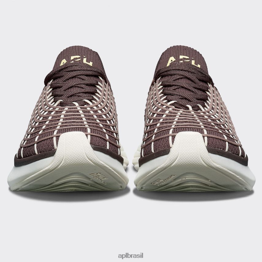 correndo APL tirolesa techloom 66 chocolate/amêndoa/inovação mulheres PRHR24242