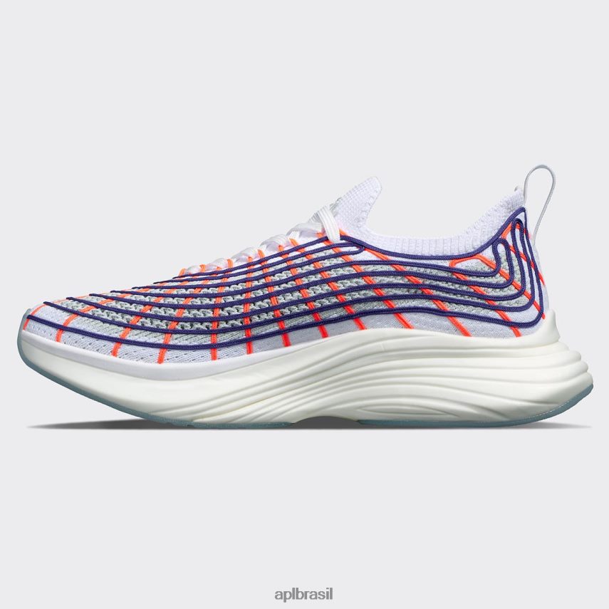 correndo APL tirolesa techloom 66 neblina branca/azul/vermelho impulsivo mulheres PRHR24347