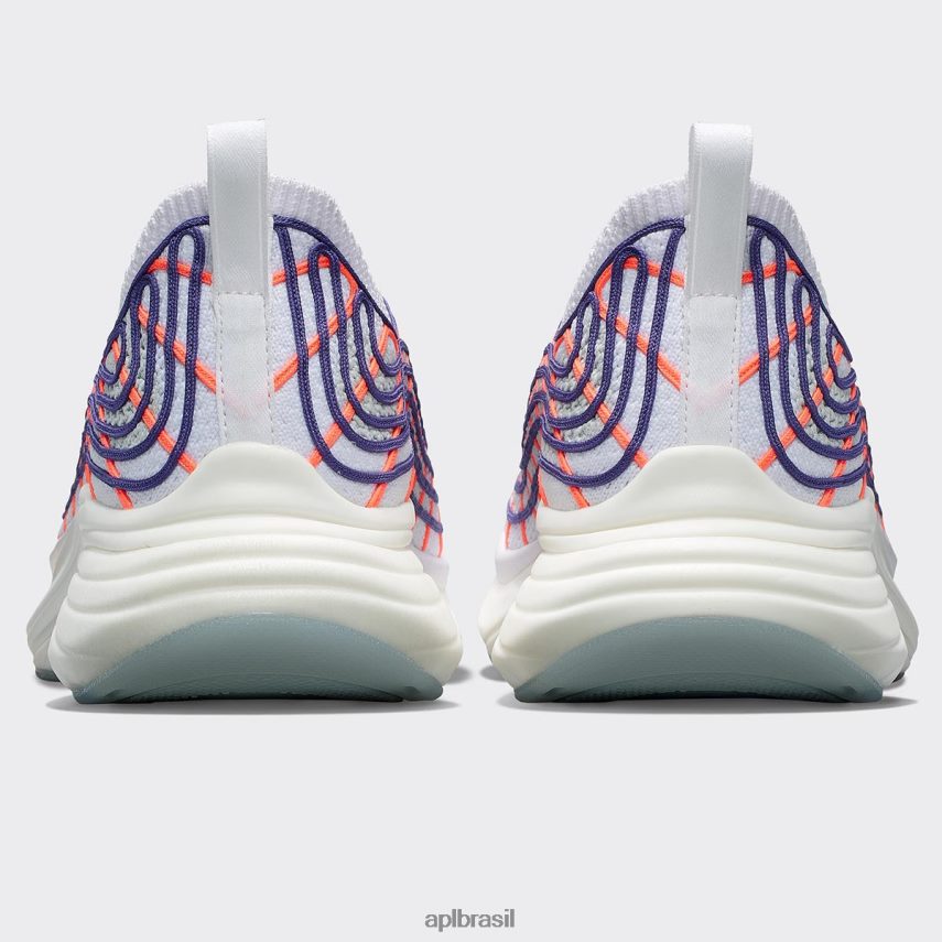 correndo APL tirolesa techloom 66 neblina branca/azul/vermelho impulsivo mulheres PRHR24347