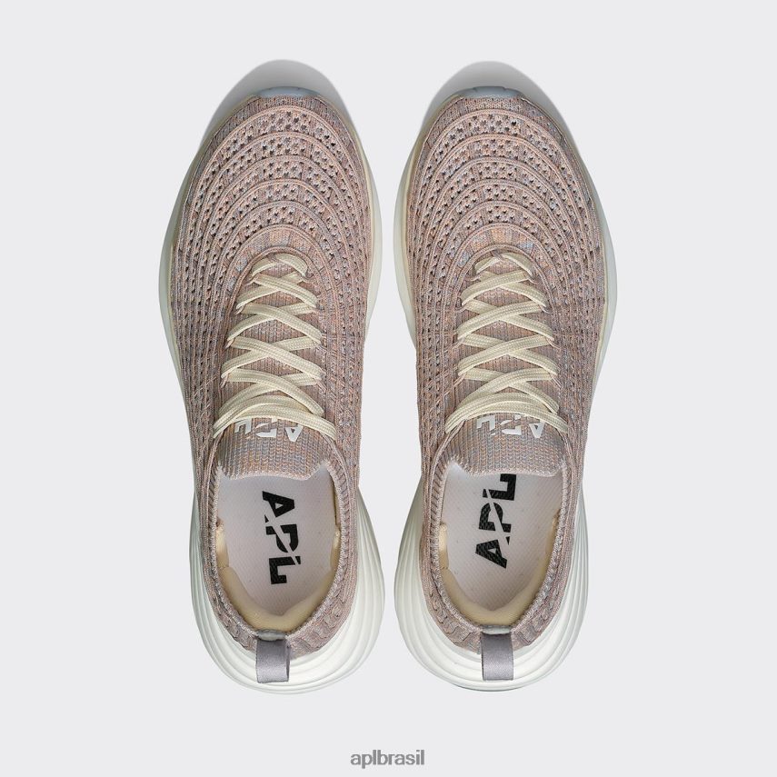 correndo APL tirolesa techloom 66 pastel melange/branco mulheres PRHR24352