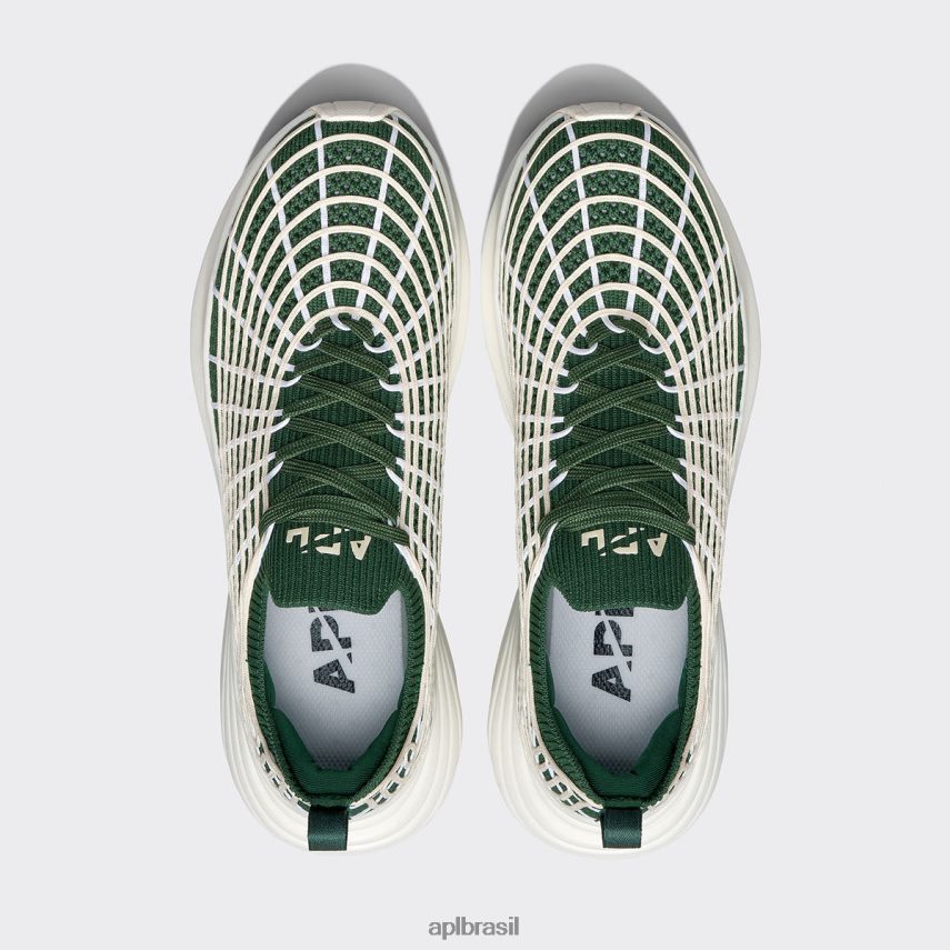 correndo APL tirolesa techloom 67 grande verde/branco/imaculado mulheres PRHR24386