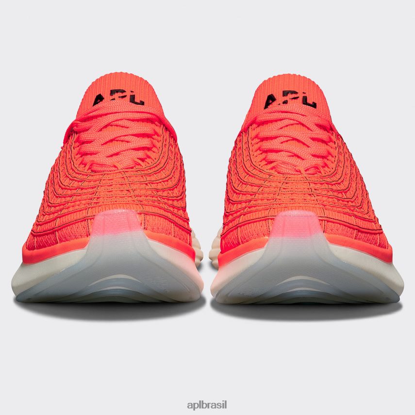 correndo APL tirolesa techloom 67 impulso vermelho/meia-noite/branco mulheres PRHR24391