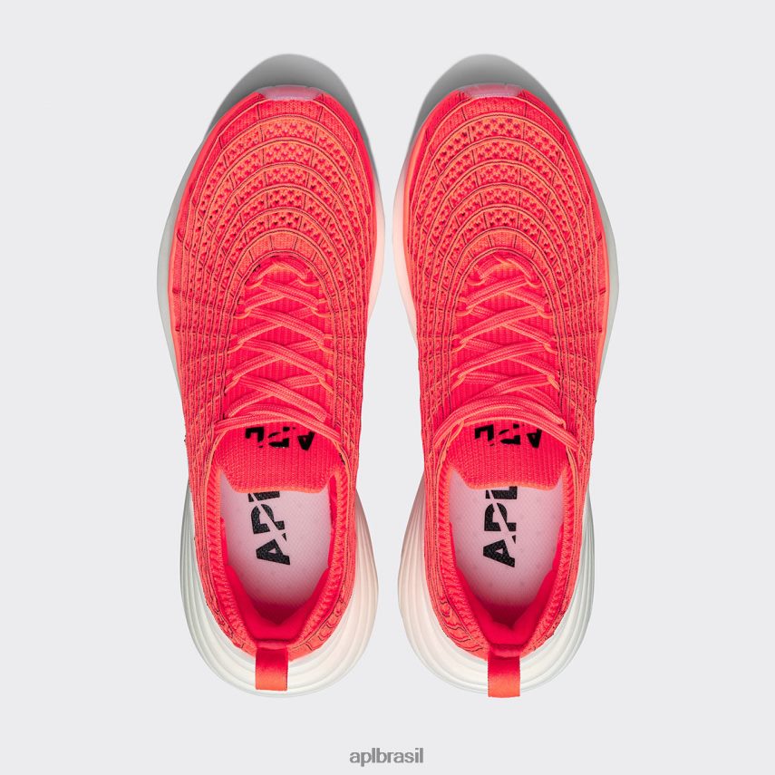 correndo APL tirolesa techloom 67 impulso vermelho/meia-noite/branco mulheres PRHR24391