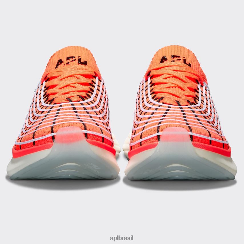 correndo APL tirolesa techloom 67 laser vermelho/preto/branco mulheres PRHR24428