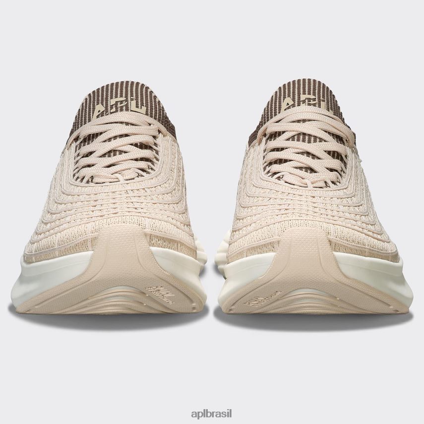 correndo APL tirolesa techloom 67 praia/chocolate/branco mulheres PRHR24439