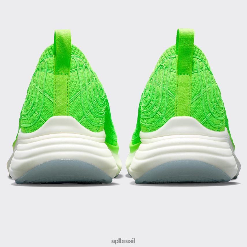 correndo APL tirolesa techloom 67 verde/prata/branco mulheres PRHR24410