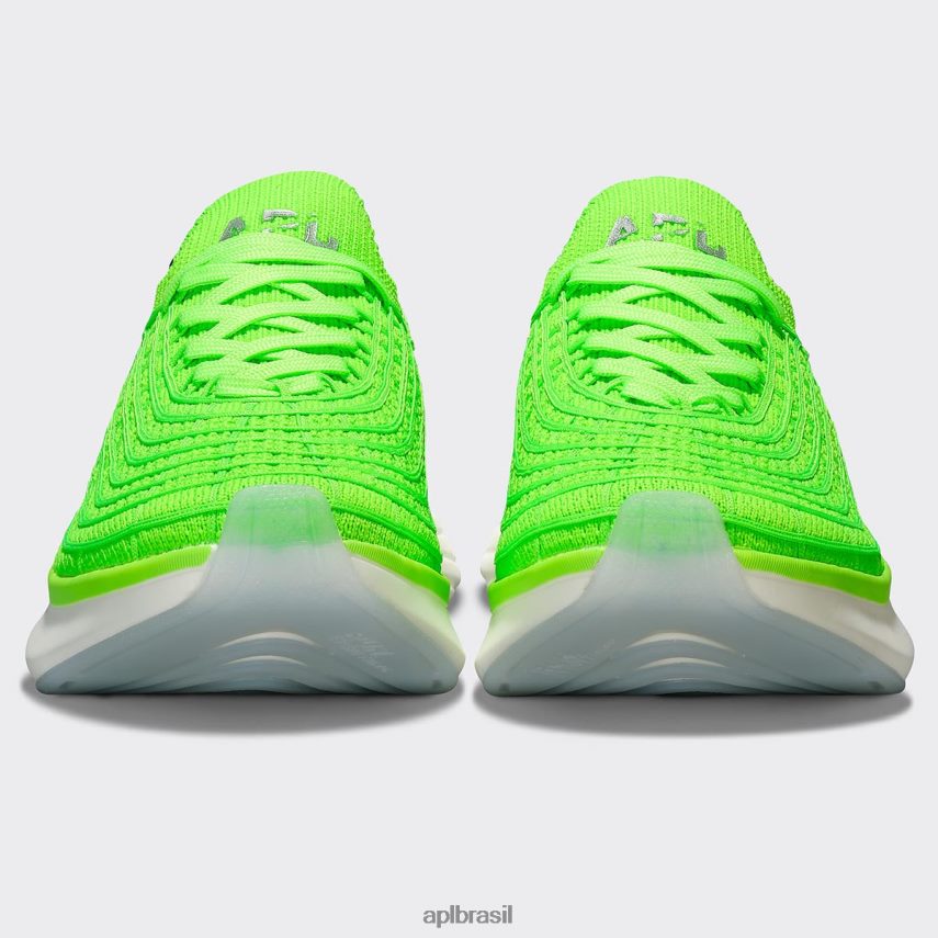 correndo APL tirolesa techloom 67 verde/prata/branco mulheres PRHR24410