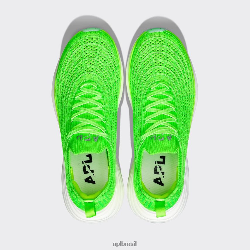 correndo APL tirolesa techloom 67 verde/prata/branco mulheres PRHR24410