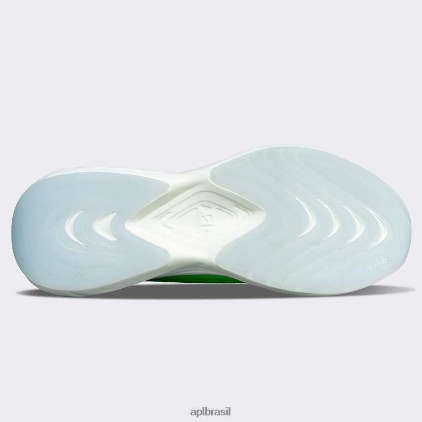 correndo APL tirolesa techloom 67 verde/prata/branco mulheres PRHR24410