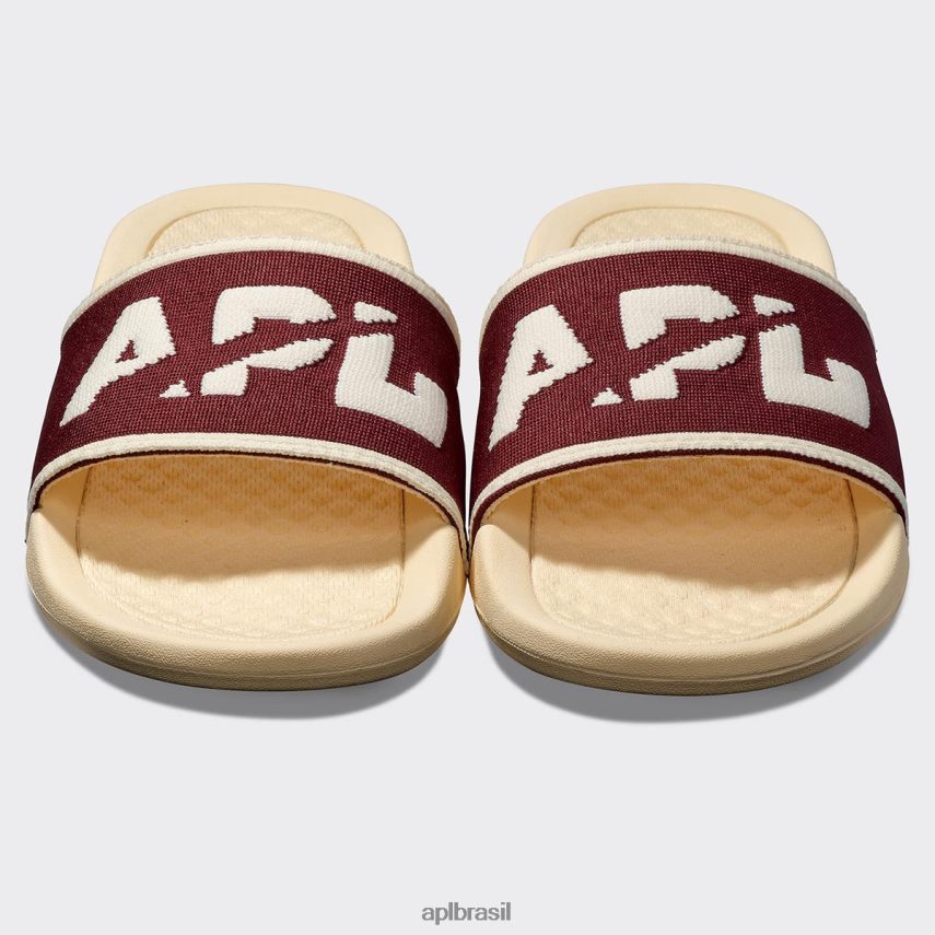 diapositivos APL grande logotipo techloom slide 1 baunilha/bordô/sal marinho mulheres PRHR24528