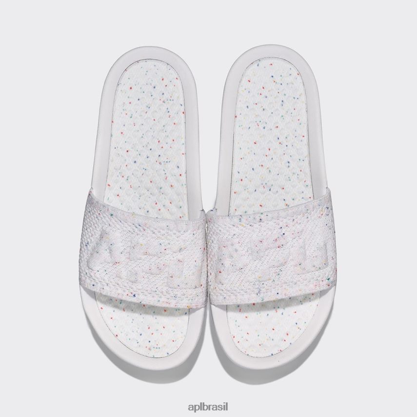 diapositivos APL grande logotipo techloom slide 1 branco/confete mulheres PRHR24546