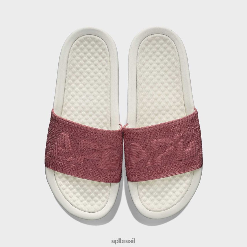 diapositivos APL grande logotipo techloom slide 1 marfim/cedro mulheres PRHR24555