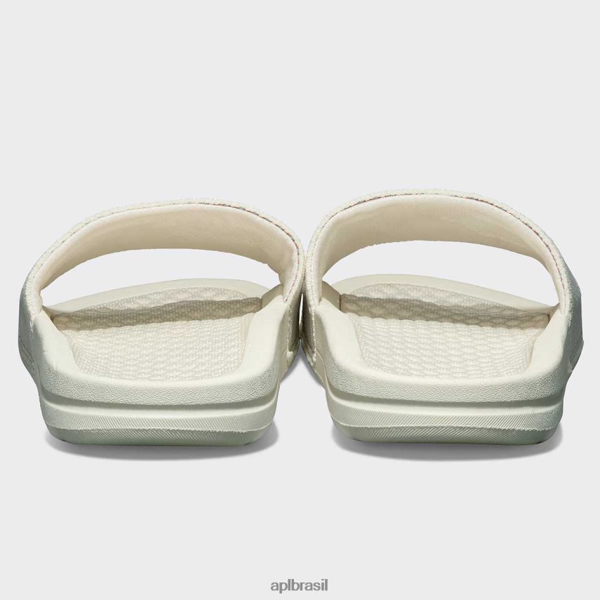 diapositivos APL grande logotipo techloom slide 1 marfim/cinza congelado/cedro mulheres PRHR24556