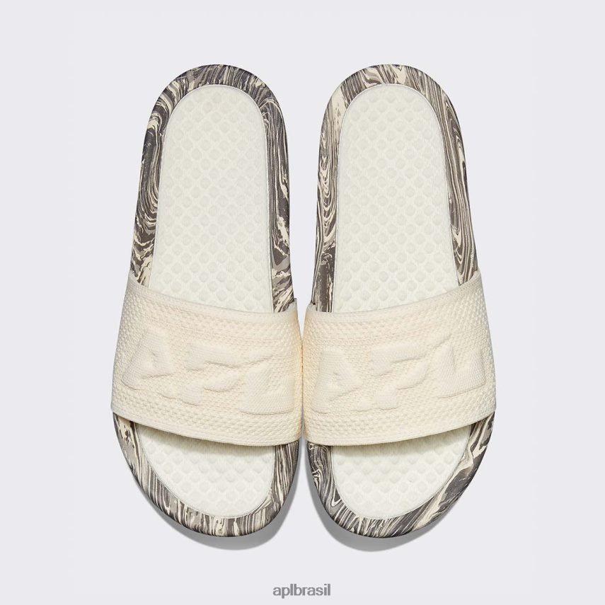 diapositivos APL grande logotipo techloom slide 3 intocada/travertino prateado/mármore mulheres PRHR24611