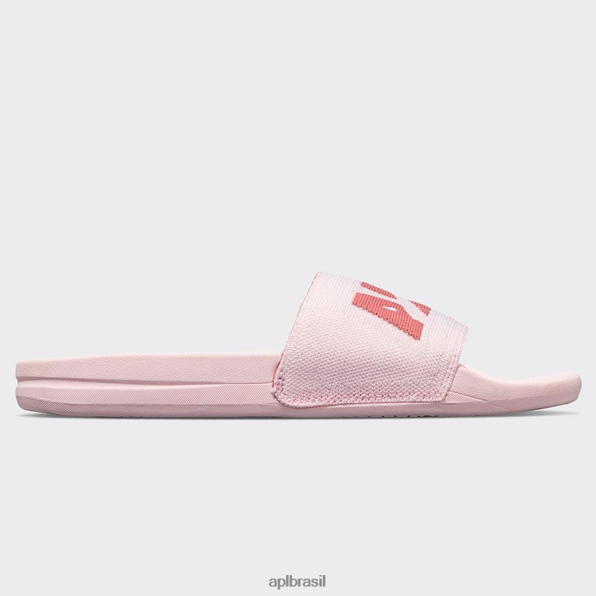 diapositivos APL grande logotipo techloom slide 3 rosa branqueado/cedro mulheres PRHR24604